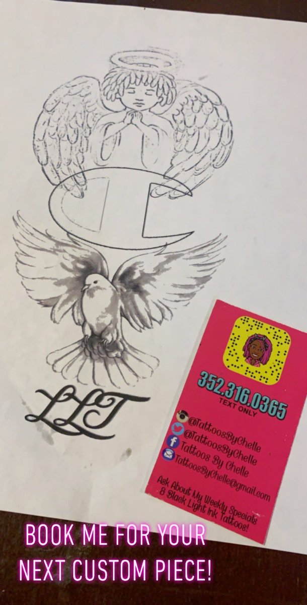 TattoosByChelle's tweet photo. Worked on this custom design tonight! โค๏ธ #CustomTattooDesign #ChelleAlexisArt #TattoosByChelle https://t.co/CvOxoB5mrE