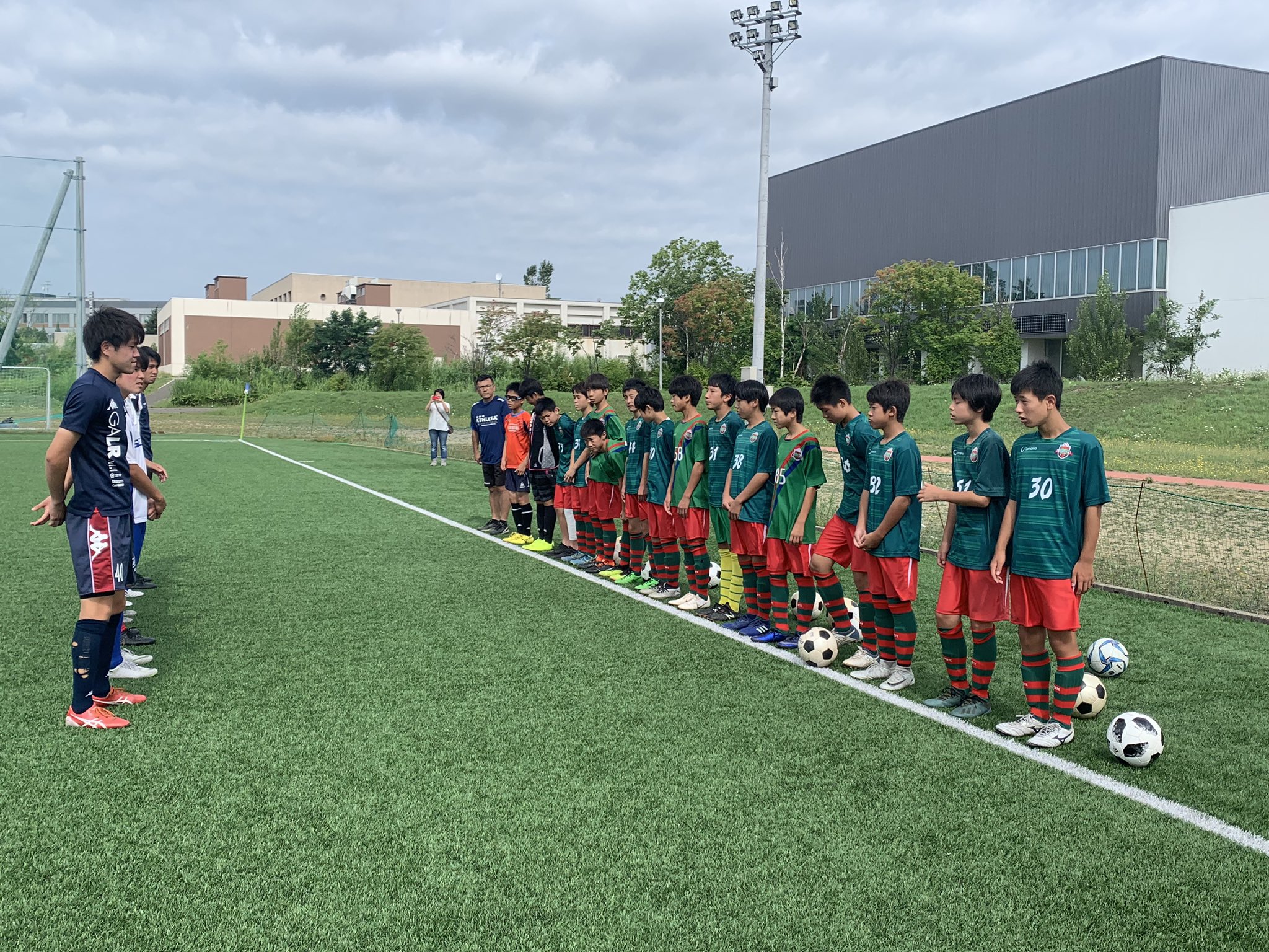岩教大サッカー部 Pa Twitter サッカーを通じて北海道と福島の子どもたちを繋げる キヨマッププロジェクト の一環としてフォルテ福島fcにサッカー教室を開き 交流を深めました また フォルテ福島fcは岩見沢市内の中学校と練習試合を行う予定です キヨマップ