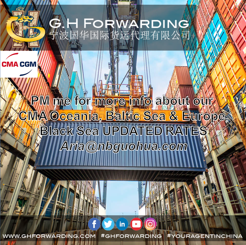 AriaChow's tweet photo. We are looking for reliable partners in France, if you are a freight forwarder in France, pls feel free to let me know.:)
#ghforwarding #YourAgentInChina #oceanfreight #Europe #Blacksea #Balticsea #France #logistics #Shipping https://t.co/rxxpOIFGS4