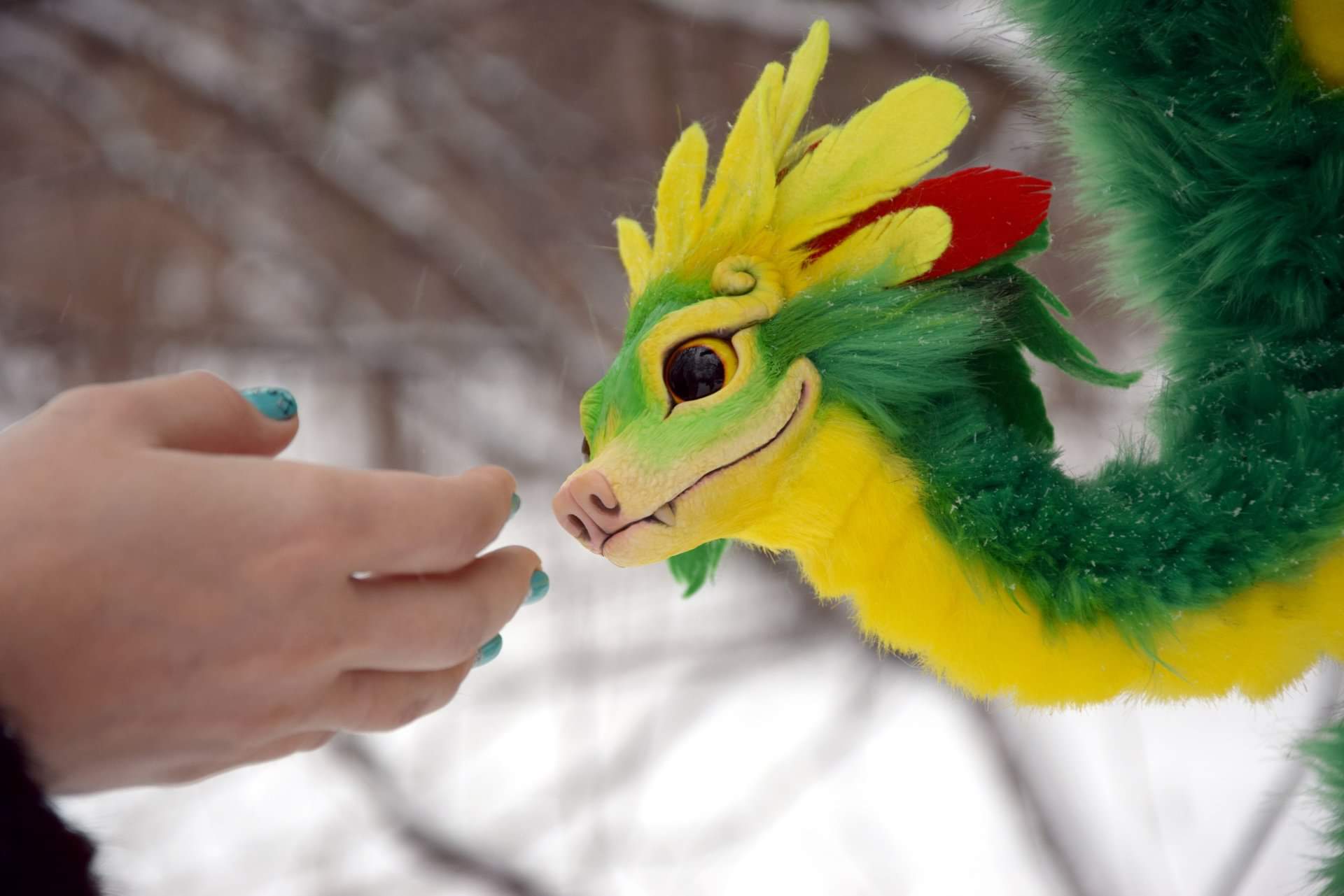 peluche de quetzalcoatl