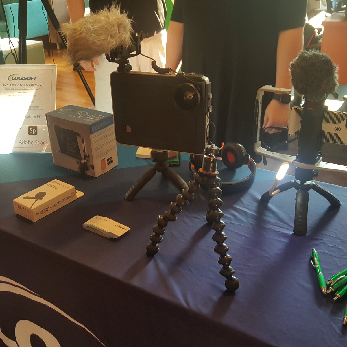 Danielle Lemmon (@daniellelemmon3) on Twitter photo Padcastors would be great for students to use for the morning news <a href="/LogisoftCom/">Logisoft</a>  #STEMCampEDU Padcastors would be great for students to use for the morning news <a href="/LogisoftCom/">Logisoft</a>  #STEMCampEDU