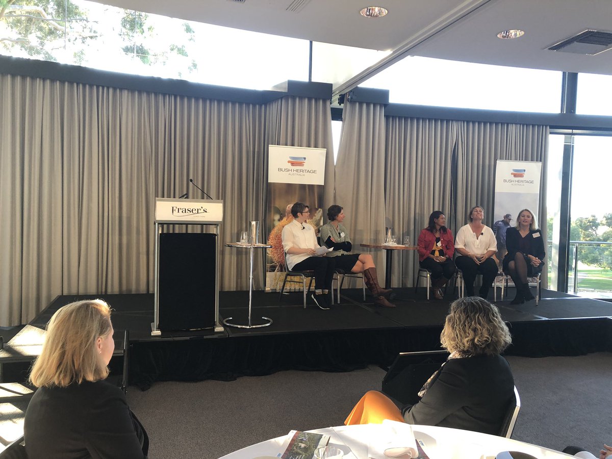 ReeceWhitby's tweet photo. Great discussion from women leaders across our community on conservation, sustainability, responsibility and lots more at #WFTEPerth @BushHeritageWA @BushHeritageAus https://t.co/HtihnJgAoT