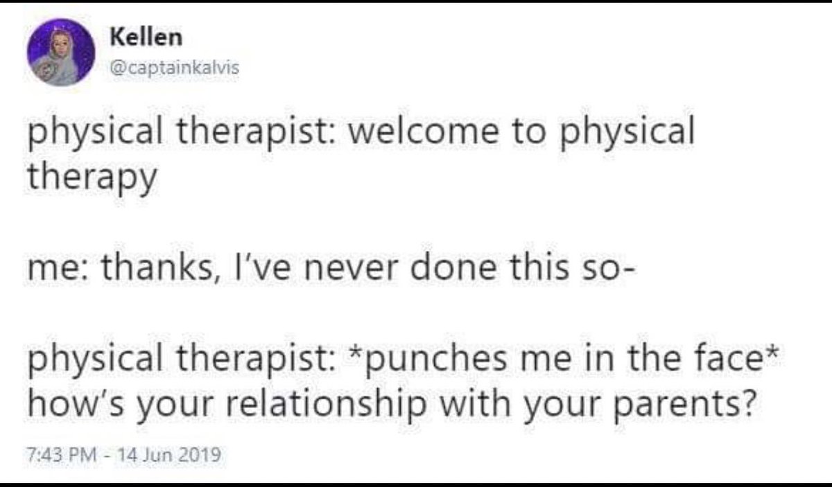 #TherapistJokes
