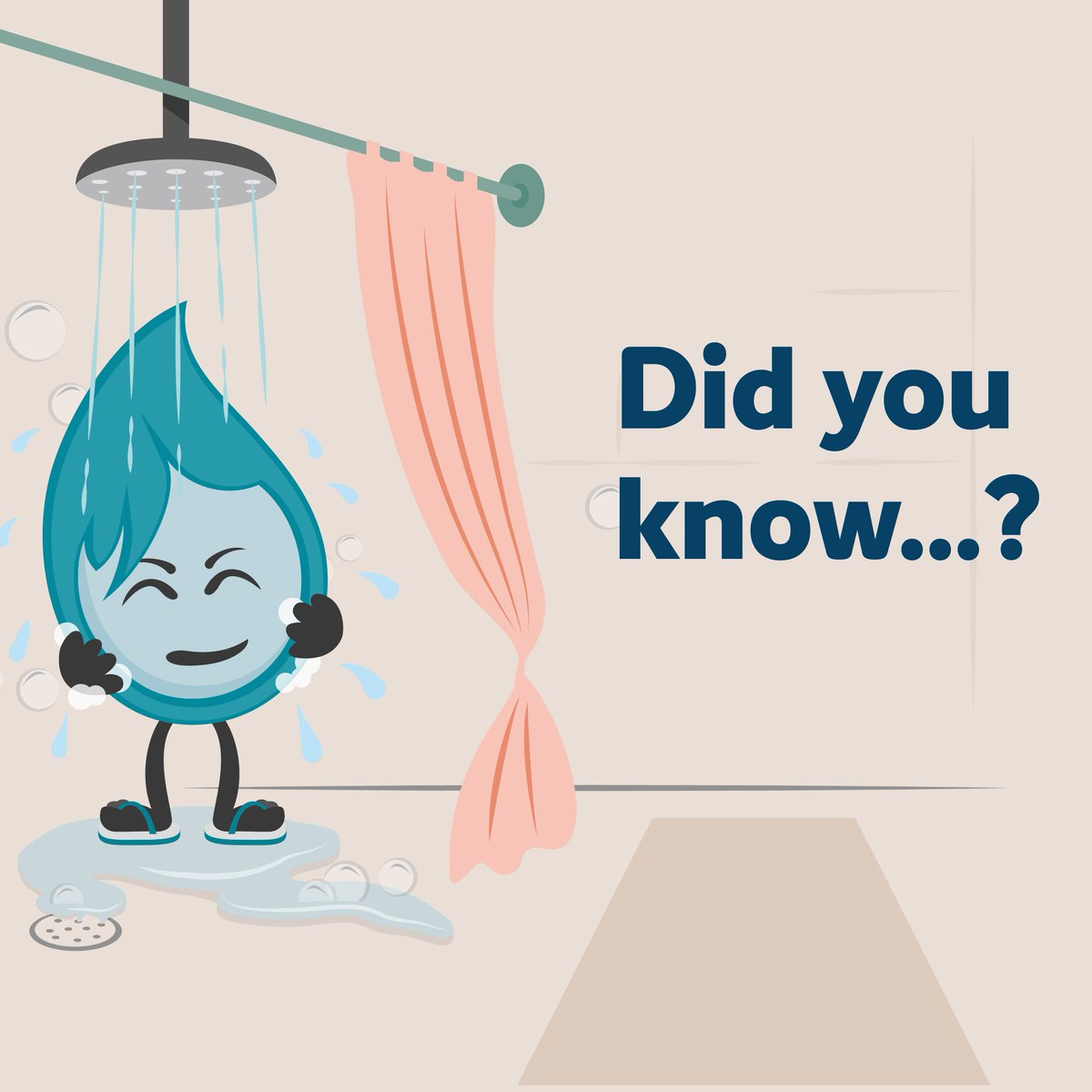BarwonWater's tweet photo. Did you know...? For most homes, the shower is the biggest user of water, accounting for around 30% of total water use 🚿😳💦. Cutting your shower time down to four minutes, saves water and can save you on energy costs.✔️😁💙
For more tips visit https://t.co/cEs7z9EVVO https://t.co/REr6cQYOOU