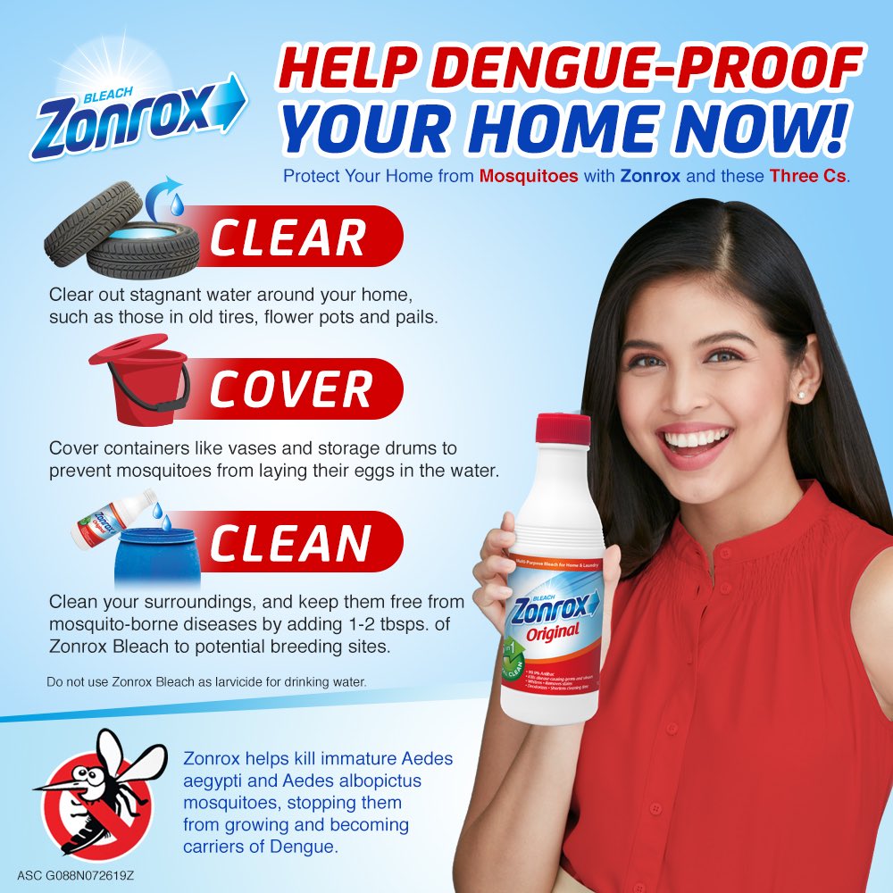 Zonrox Philippines on Twitter: "Reminder Mom-Zs, dengue season na naman