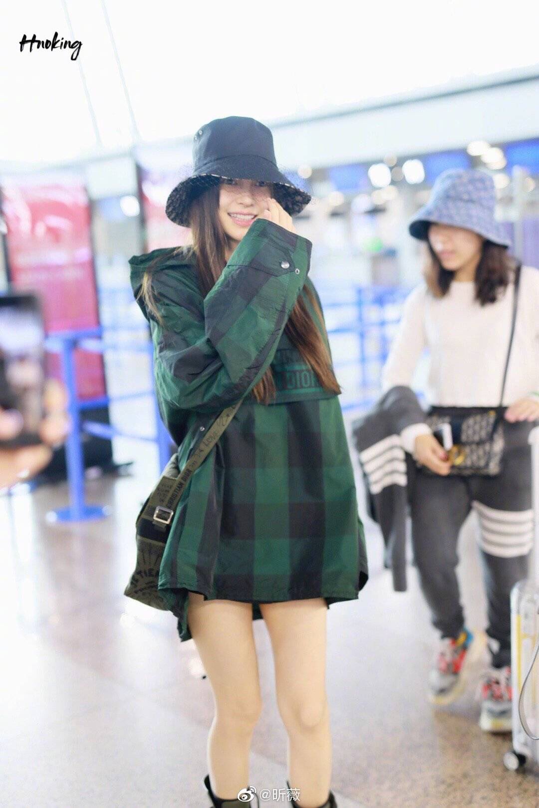 Dior アンジェラベイビー ジス着用 ディオール チェック ワンピース