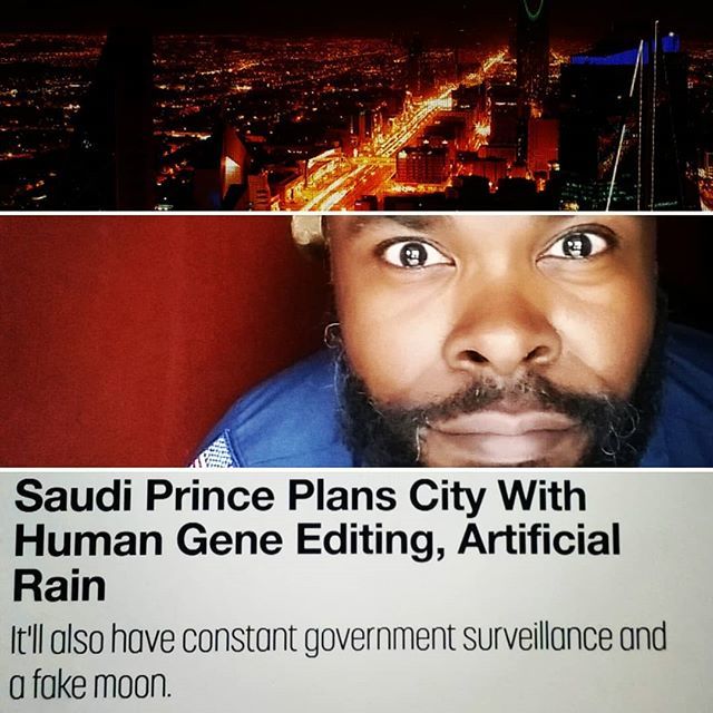 According to confidential planning documents reviewed by the Wall Street Journal - a Saudi Arabian city state is in development. 
It will have.. robot maids, flying taxis, glow in the dark sand.... And.. the creation of human gene-editing clinics and 24/… ift.tt/2SNm6qD