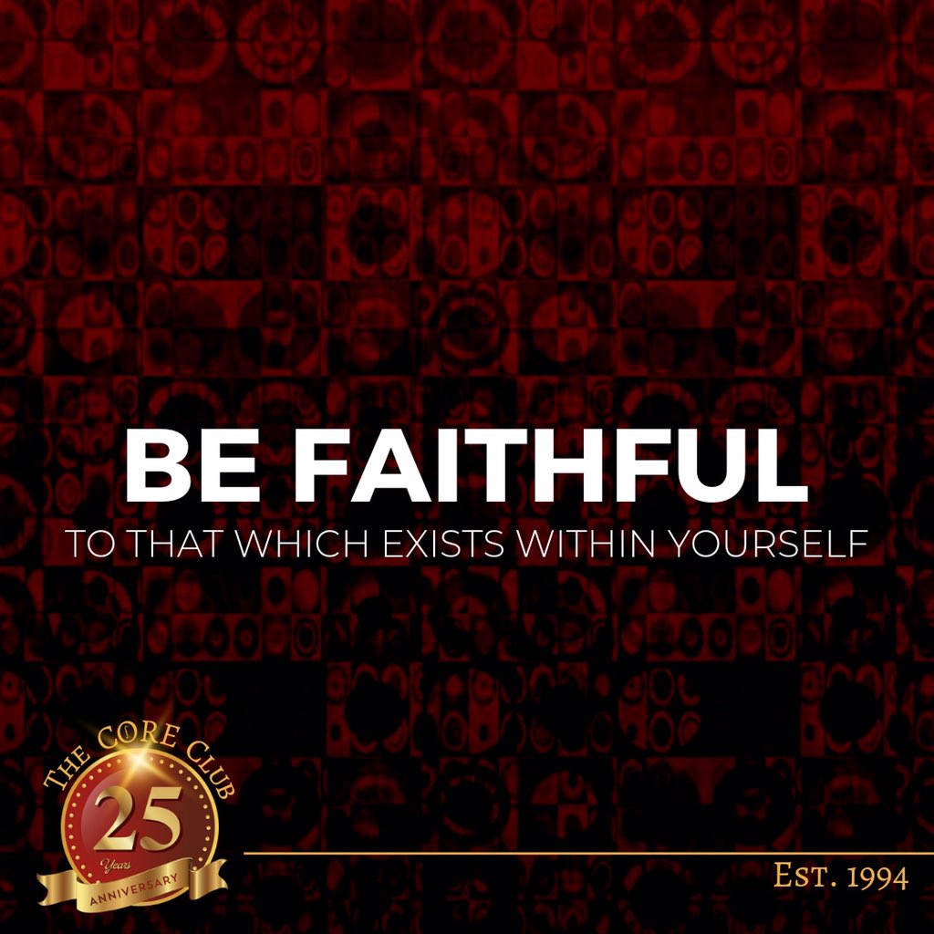 COREFoundation9's tweet photo. #TheCOREClub #25thanniversary #MotivationalSeries https://t.co/GgxNcGbvV4
