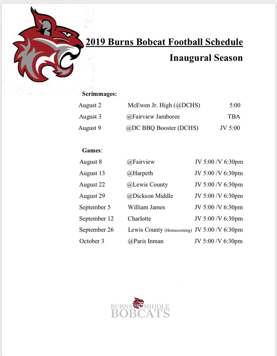 #BurnsBobcats