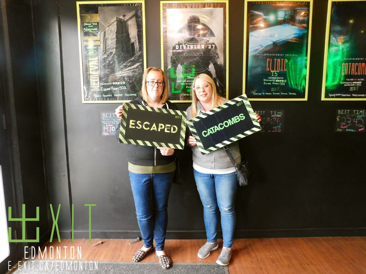 exit_edmonton's tweet image. EXIT Edmonton Escape on Whyte Presents this week's team photos! Thank you all for coming down and escaping with us this past week.
Click the link for the full gallery! facebook.com/pg/ExitEdmonto…
#yeg #exitedmonton #exploreedmonton #whyteave #oldstrathcona