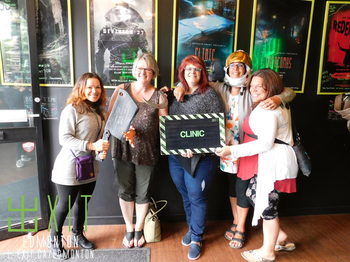 exit_edmonton's tweet image. EXIT Edmonton Escape on Whyte Presents this week's team photos! Thank you all for coming down and escaping with us this past week.
Click the link for the full gallery! facebook.com/pg/ExitEdmonto…
#yeg #exitedmonton #exploreedmonton #whyteave #oldstrathcona