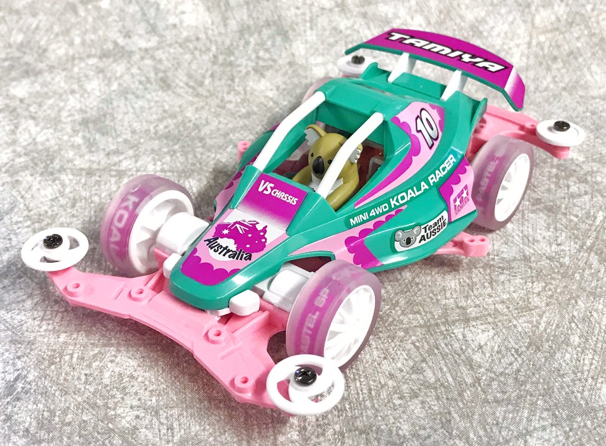ミニ四駆コアラ パステルスペシャル』です? #mini4wd #ミニ四駆 