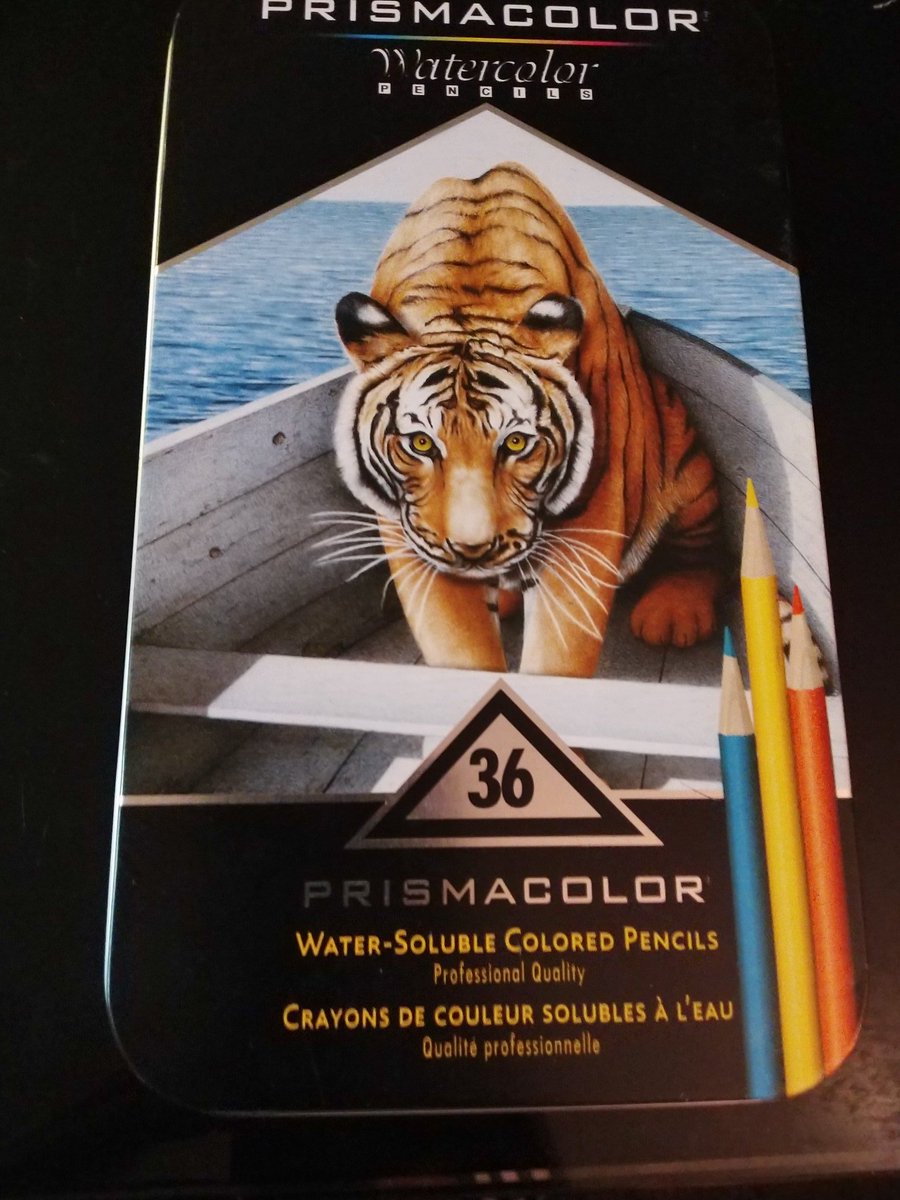 angie_0992's tweet photo. Having some fun with @PrismacolorUS watercolor pencils. What do you think @sanrio?? #colorful #relaxing #watercolor #nextvangogh #StayHumble https://t.co/GvLKGi8ghE