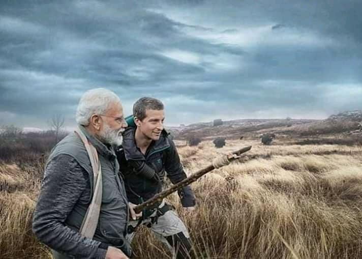 RameshO76's tweet photo. #ManvsWild कार्यक्रम में बेयर ग्रिल्स के साथ डिस्कवरी चैनल में नजर आएंगे प्रधानमंत्री नरेंद्र मोदी।
#Bear_Grylls ने अपने ट्विटर अकाउंट में लिखा है कि दुनिया के 180 देशों को प्रधानमंत्री नरेंद्र मोदी का एक अनदेखा अंदाज देखने को मिलेगा।
कार्यक्रम का प्रसारण 12 अगस्त को रात 9 बजे https://t.co/dZcmPcFqbh