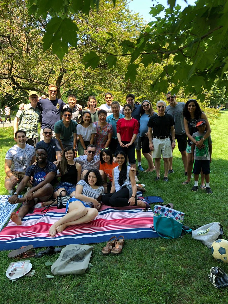 We had a radiology residency picnic at Central Park With attendings and residents, a summer social. Lovely day!
