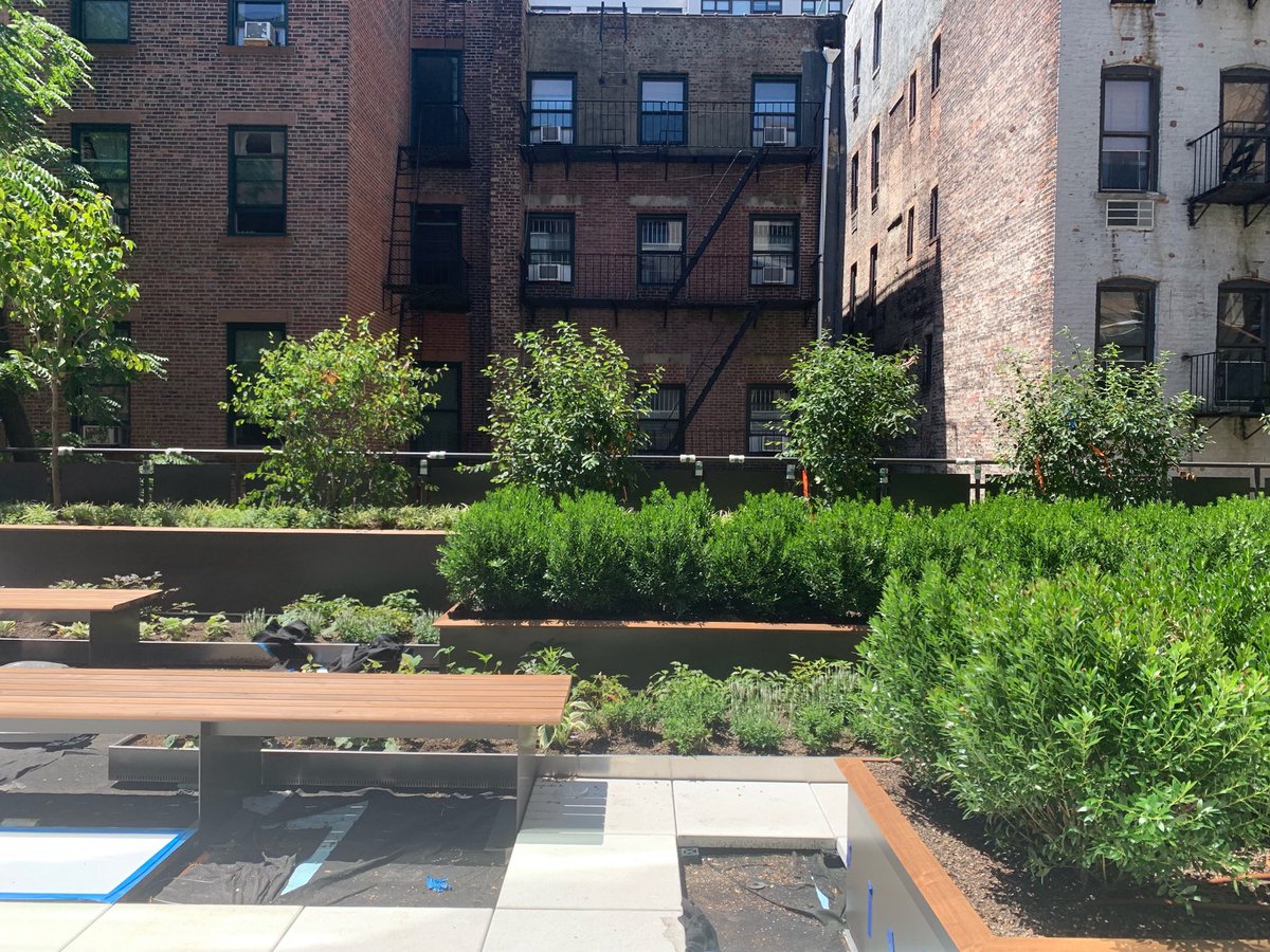 The terrace ⁦<a href="/FriendsSeminary/">Friends Seminary</a>⁩  is taking shape and will include a small reflecting pool in an area (or room)  reserved for quiet.