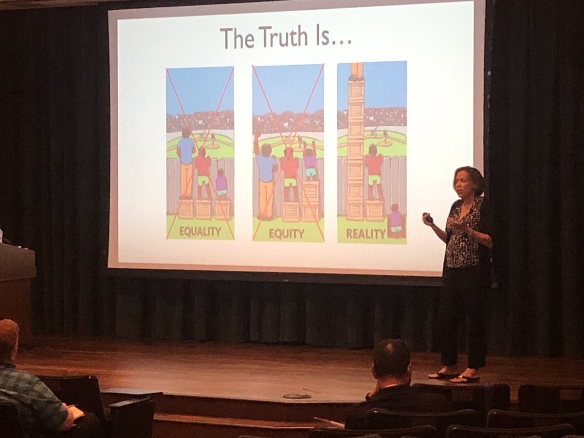 lacyszu's tweet photo. @k12kimsmith keeping it real at the #EdInnovate Live Conference @uofsandiego. https://t.co/lLjamRrHll