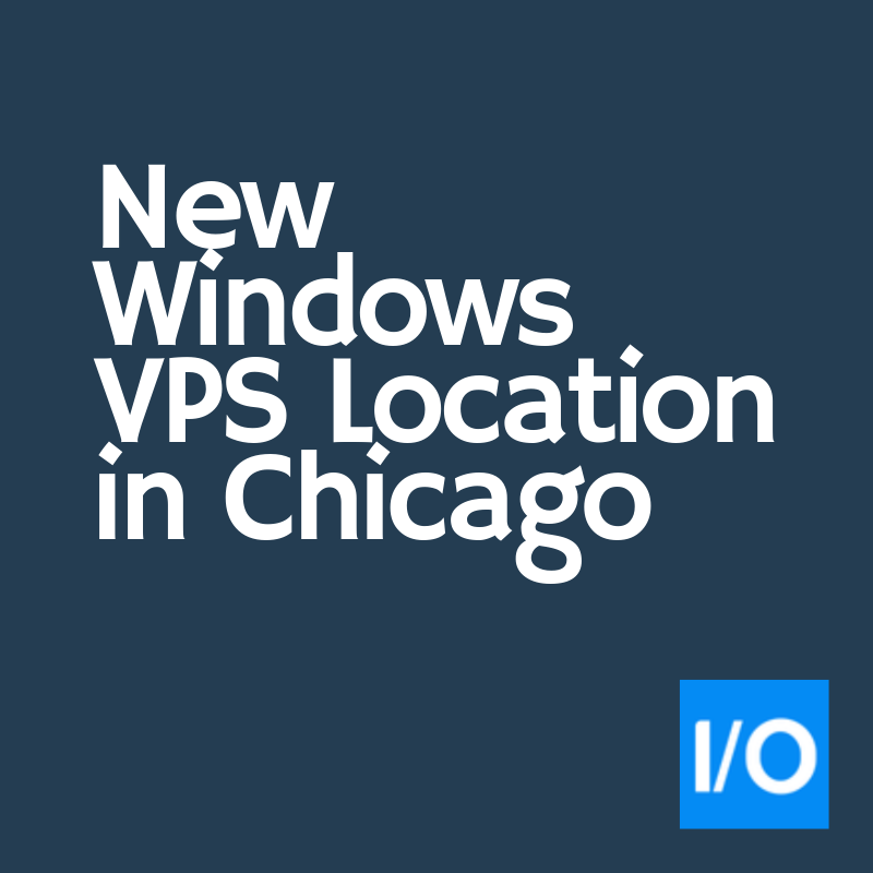 iozoom's tweet photo. Really excited to expand our Windows VPS service to our Chicago location! #iozoom #windows #vps https://t.co/aw2i1FxQEb