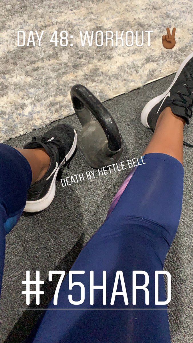 CoachB_BCU's tweet image. Day 48: 1 more day of travel...still going strong! 
Workout x 2 (1 outdoors) ✔️
1 Gallon water ✔️
10 pages reading (Leader Shift)✔️
Progress pic ✔️
Meal Plan/Clean Eating ✔️
#75Hard #27togo #CoachesStayFit