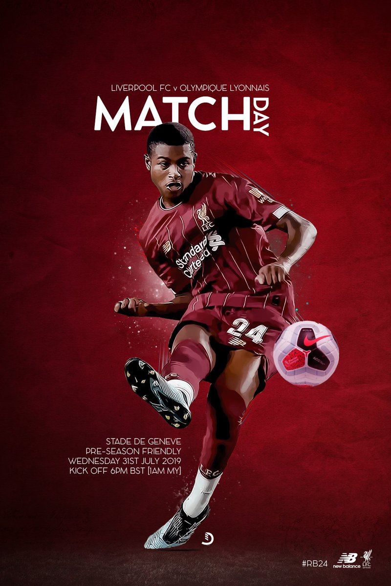 SGREDS2019's tweet photo. One final match before the season starts ! #LiverpoolLyon #PreSeason
#SGReds #StadeDeGeneve
@officialdevb @RhianBrewster9 @LFC https://t.co/gmdAYcROJv