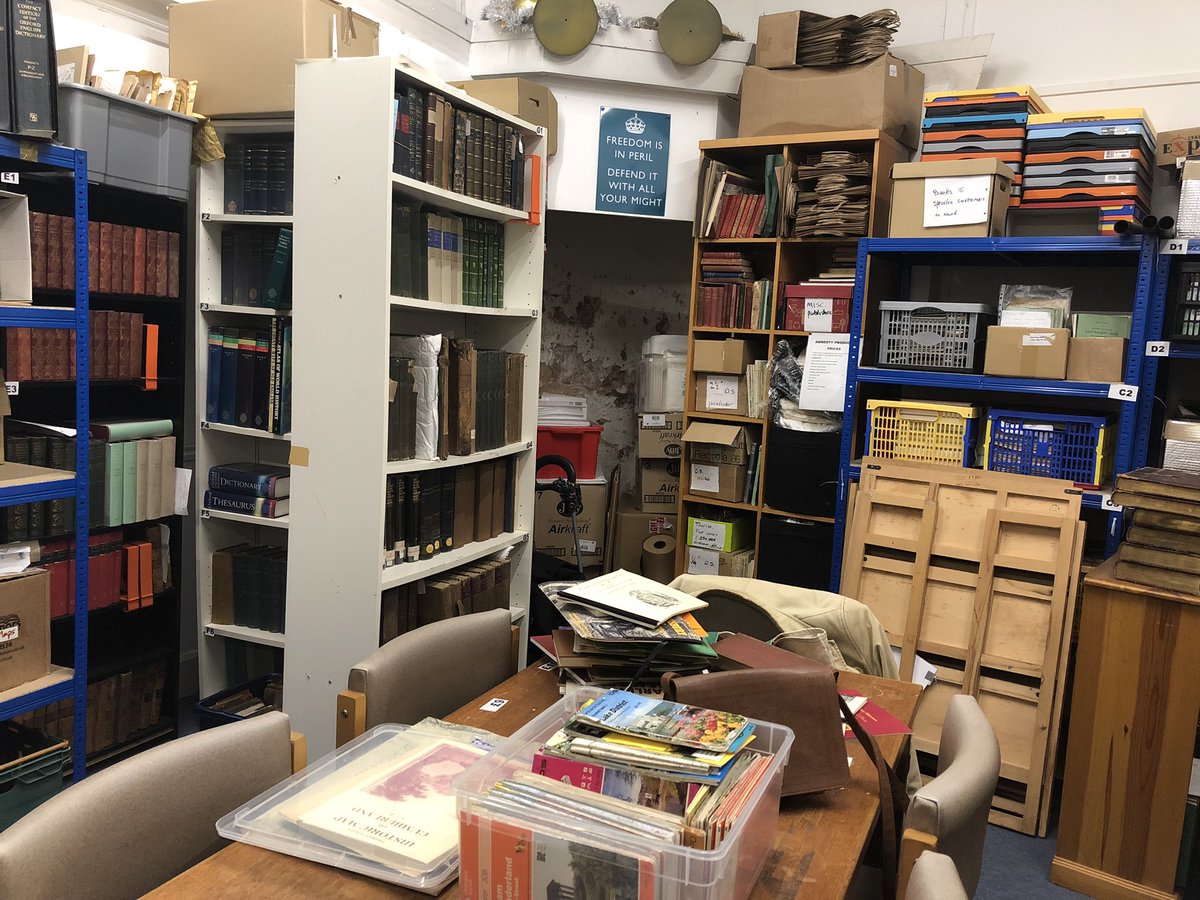 yvettejaa's tweet image. They let me into their archives #mapgirl