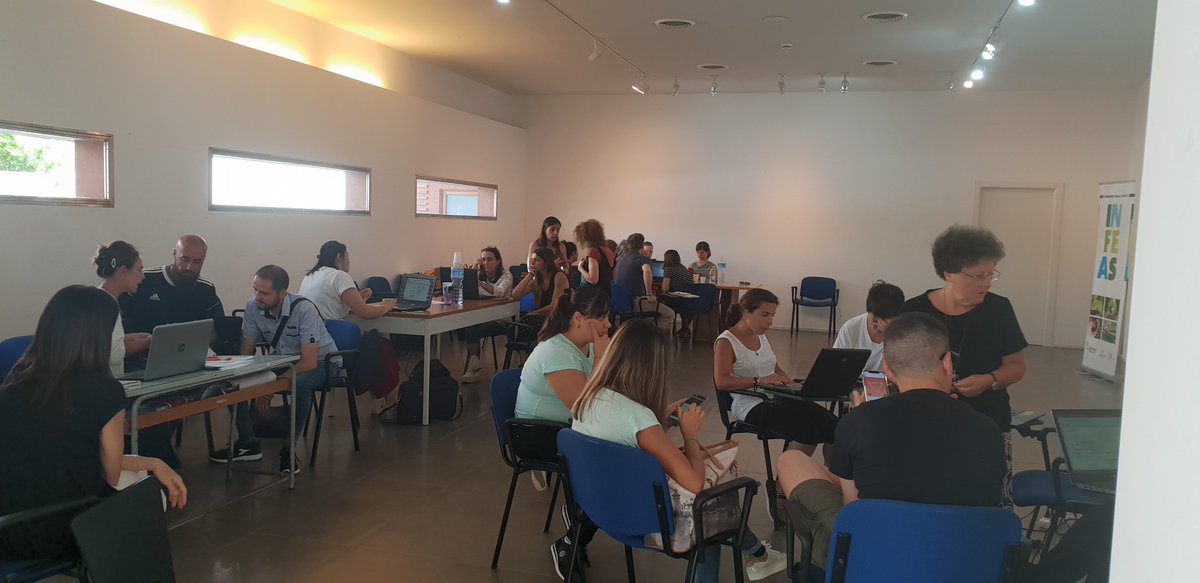 Infeas1's tweet photo. 📍 A #Ghilarza si svolge il 7° Laboratorio per la definizione delle Buone Pratiche con gli operatori CEAS e del Gruppo Tecnico In.F.E.A.S. 🔝
➡️ I temi di oggi sono la gestione dei rifiuti, l'acqua, l'energia e i cambiamenti climatici 🌿💧💪💪
#infeas #sardegnainfeas #Sardegna https://t.co/rKRW2Uu7om