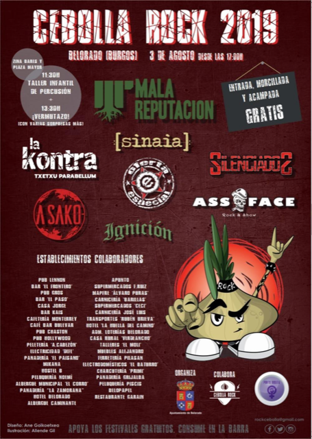 AsaltoSonoro's tweet photo. ❌CONCIERTOS FIN DE SEMANA | ASALTO SONORO❌
@Porretas5 | @Miss_Octubre | @horazulu | @LosNarco | @SonsofAguirre &amp; @ScilaBand | @sinaiarock | @TheLocos 
.
#Agenda #Conciertos #AsaltoSonoro #AsaltaElFinde https://t.co/d1MouZWUi6
