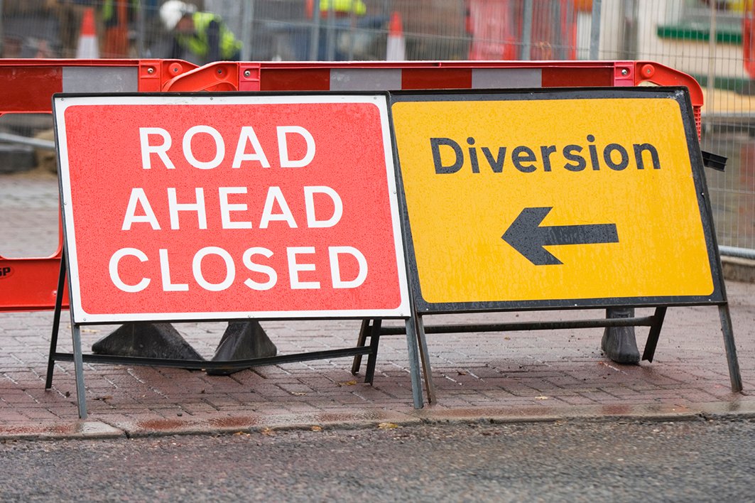 All traffic coming via Gainsborough and parts of Lincolnshire, please note that there are two road closures.
We will be updating our website for the diversion route. 

*please also note that these road closures are not currently on google maps.