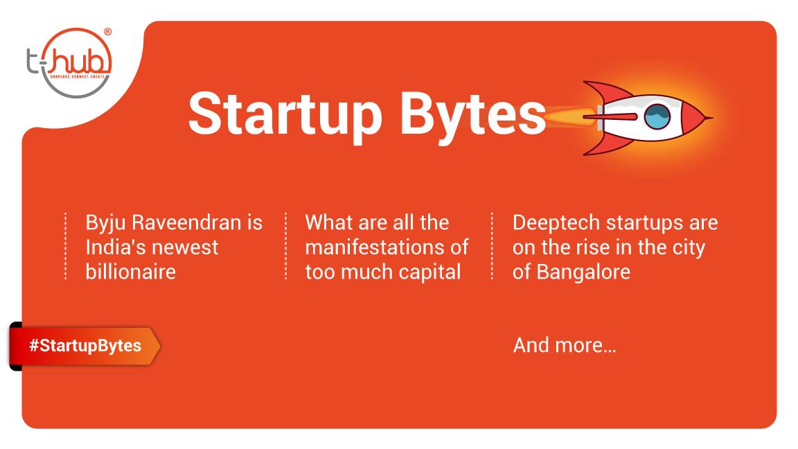 THubHyd's tweet photo. Read the top news from the startup ecosystem this week? Never miss the events and happenings from the startup world. 
Read at https://t.co/UAdRtOp5Wa 
#StartupIndia #StartupNews #StartupBytes   #InnovationEcosystem #InnovateWithTHub https://t.co/CoHefSGfKg