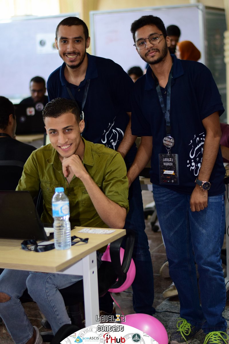 acmASCIS's tweet image. And after 10 minutes of the contest our contestant Mostafa_Elbadawy was able to solve problem A.
#LEVEL_2_CONTEST