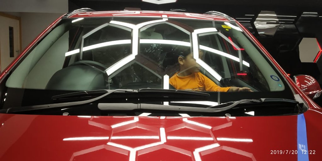RarelySV's tweet photo. @anandmahindra Sir
Thanks for your words.
We made his day by taking him for Test Drive. 
He was delightful and happy for the whole day.

Whenever and wherever he sees a XUV 500, he smiles. https://t.co/my8CD42vve