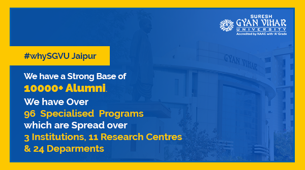Gyan_Vihar's tweet photo. #whySGVU Jaipur?
.
.
.
.
.
.
.
#admission #education #SGVU #jaipur #studentlife #university #careers #Universitylife #unilife #learning #studylife #knowledge #excellence #engineering #technology #programs #quote #success https://t.co/wBCKcUychs