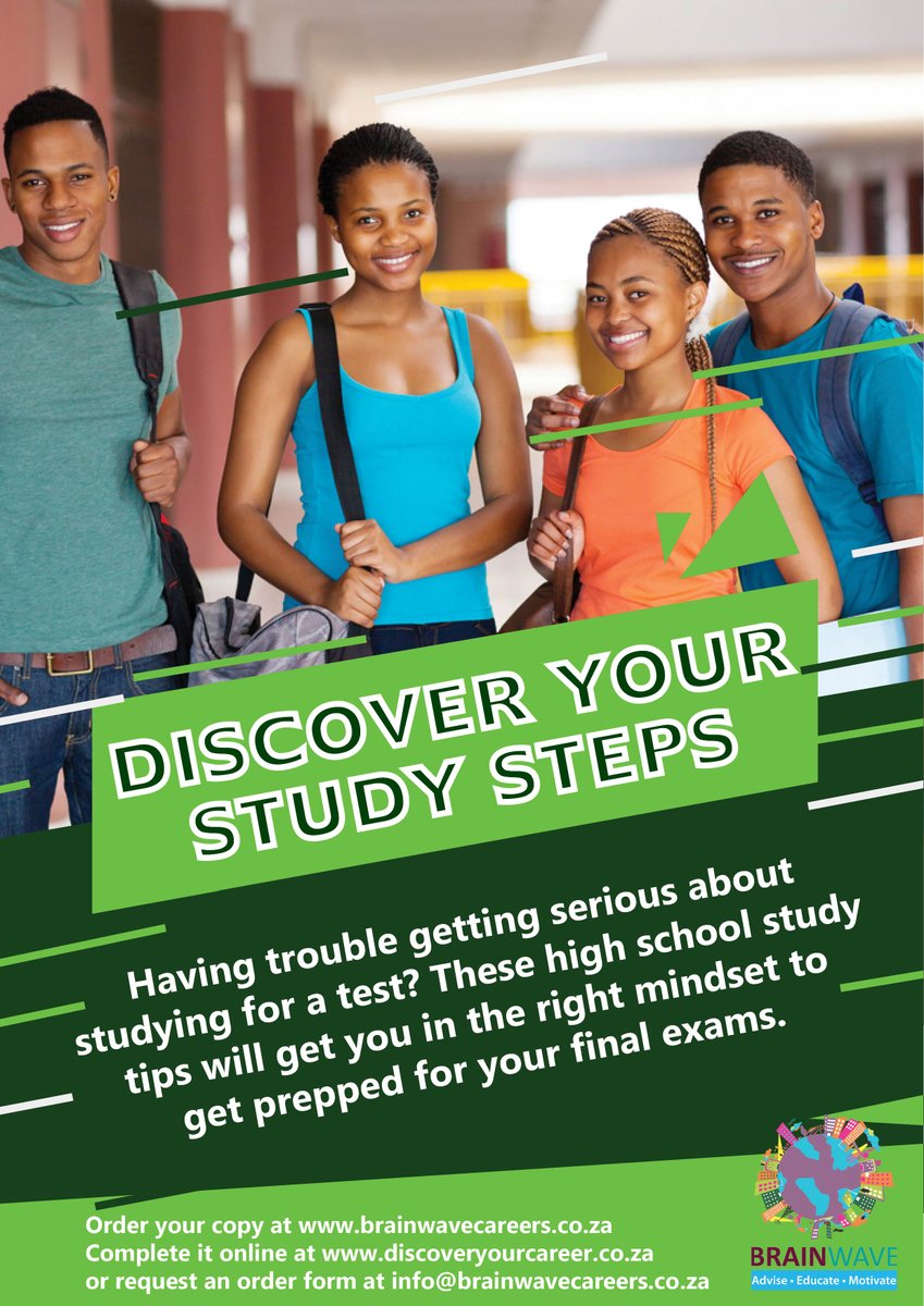 BrainwaveCareer's tweet photo. DISCOVER YOUR STUDY STEPS!
#studytips #examtime #studysteps https://t.co/3FLSWezB4x