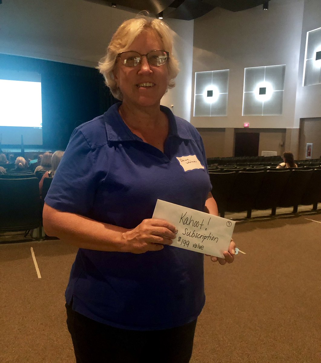 EdcampCentralPA's tweet photo. Thank you @GetKahoot for your generous support of #EdcampCentralPa ! You helped to make it a fantastic day of learning. https://t.co/OkJQ6Ow9Yk