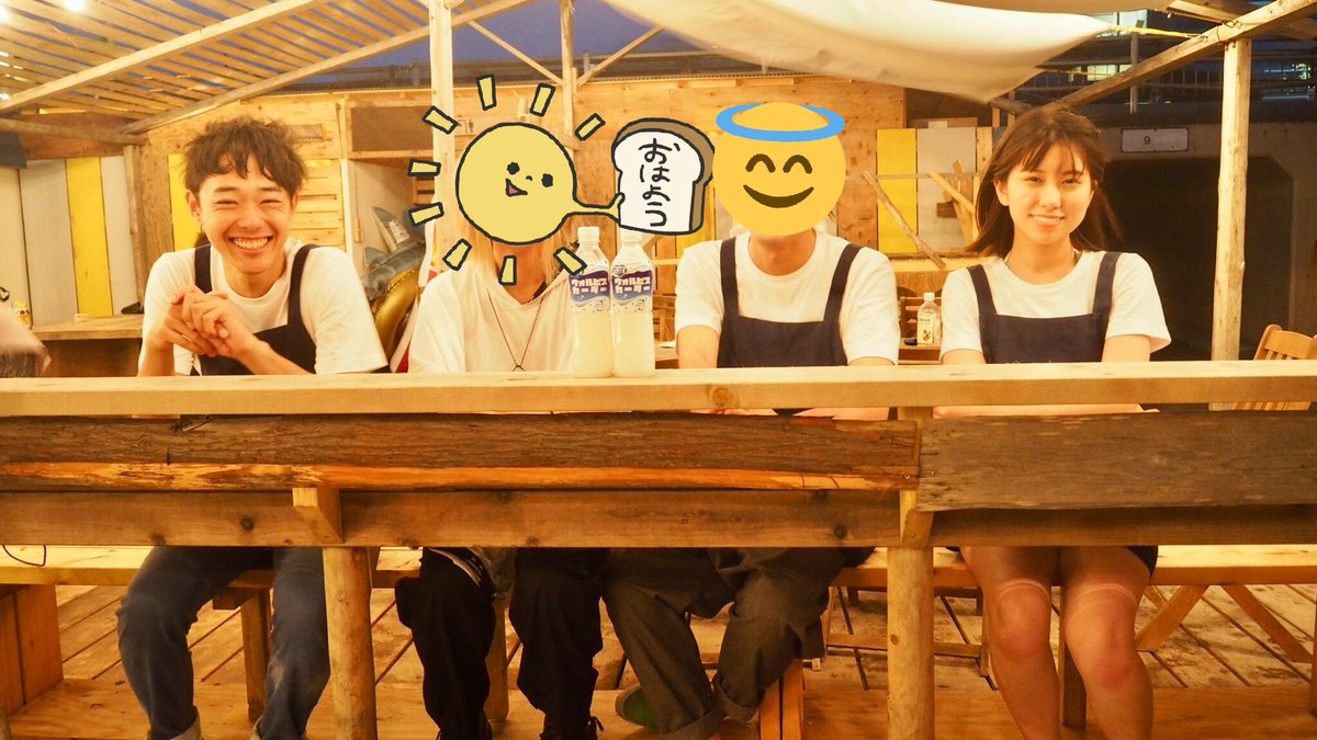 wolpis_kater's tweet photo. 海を舞台に、何かの撮影をしてました。二枚目はオフショットです。 https://t.co/j4jzHDSWkF