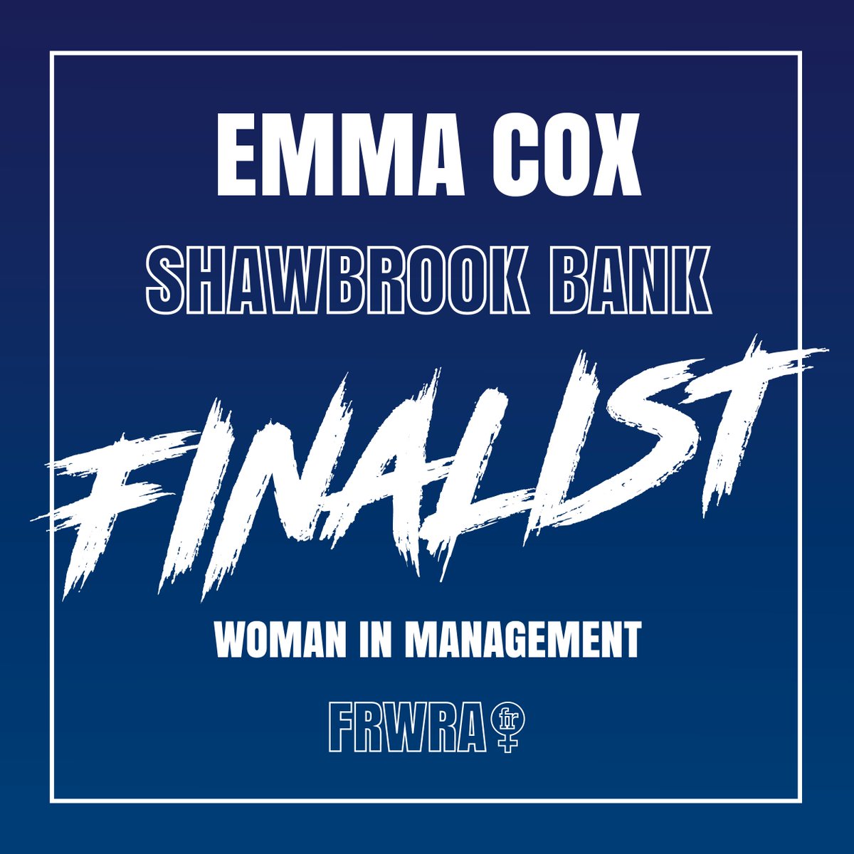 ShawbrookBroker's tweet photo. We want to thank everyone for their nominations which has led to our amazing Sales Director Emma being announced as a finalist in 2 categories at this year's @F_Reporter Women's Recognition Awards! Congratulations to all the other finalists as well - all incredibly deserved https://t.co/nGndZG1pxa