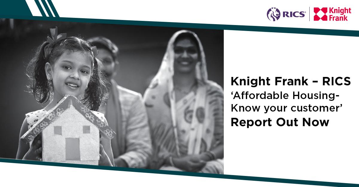 The latest Knight Frank – RICS report captures findings of a market survey that was conducted with homebuyers across 15 cities in India to understand the expectations of the urban end-users for ideal affordable housing. To know more - bit.ly/2yotejy #KnightFrankIndia