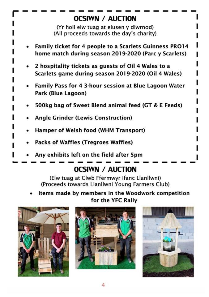 SIOE CFFI LLANLLWNI - 26AIN O AWST, 2019 ! Rhannwch y neges a dewch yn llu ! Diwrnod grêt i'r teulu gyfan🐮

LLANLLWNI YFC SHOW - 26TH OF AUGUST 2019 ! Spread the word, a great day out for all the family!🐮