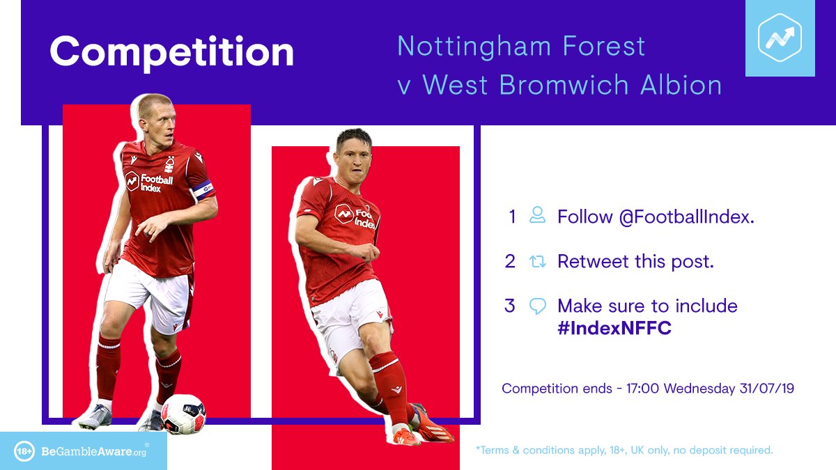 FootballIndex's tweet photo. Calling @NFFC fans 🚨

To celebrate our partnership, we are giving away 4️⃣ pairs of hospitality tickets for the season opener vs @WBA 🔴

Here is how you enter:
1️⃣Follow @FootballIndex
2️⃣RT this tweet
3️⃣Comment with #IndexNFFC

T&amp;Cs👇
https://t.co/1SMn1wepEr

#FootballIndex #NFFC https://t.co/8nan8khhDT