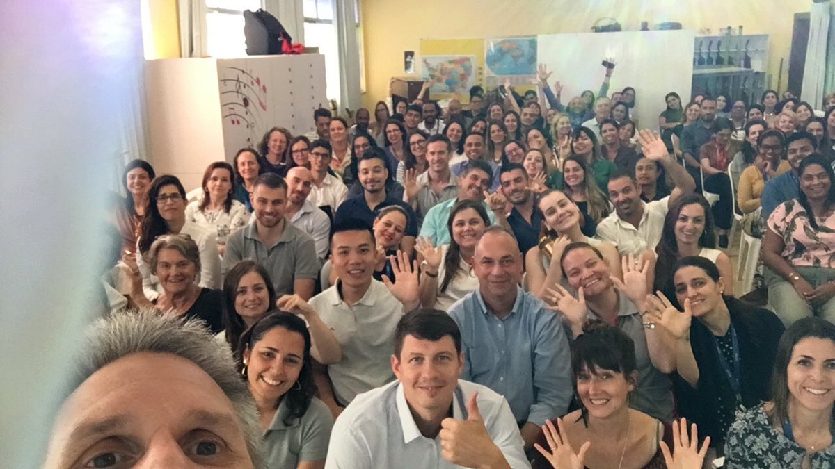 MichaelKMartell's tweet photo. Opening day with #PASBLearns faculty. Great energy https://t.co/QPa2b6vumb