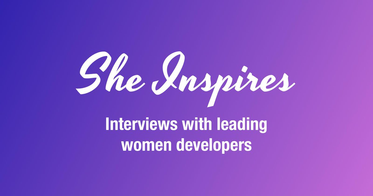 iambolajiayo's tweet photo. I interview leading #womenintech every week on the She Inspires series @hashnode and showcase their history, opinions and advice on the tech.
Got any recommendation of an awesome woman I should interview? Let me know in the comments. 😃

#HashnodeCommunity
#BlackTechTwitter https://t.co/idnS7BqCra