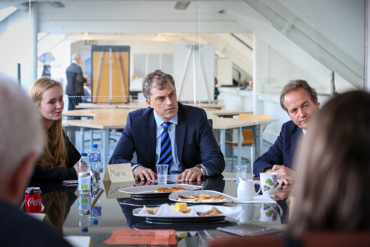 NIOgov's tweet photo. Secretary of State @JulianSmithUK &amp; Minister of State @NickHurdUK were delighted to meet young people during a visit to @cooperationirl in Belfast today. The Ministers listened to the young people’s hopes for employment, Brexit and the future of Northern Ireland. https://t.co/8jLOiNurRr
