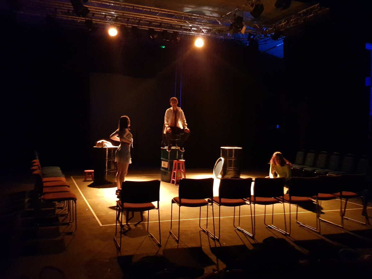 DanielChedgzoy's tweet photo. Working with @TechyJoe7 on 'We Want You To Watch' today, plotting the lights for the show before a tech run later today!

@BathwayTC @edfringe #WWYTW #edfringe #EdFringe19 #MakeYourFringe #womenoffringe https://t.co/zWzLBW1Uxq