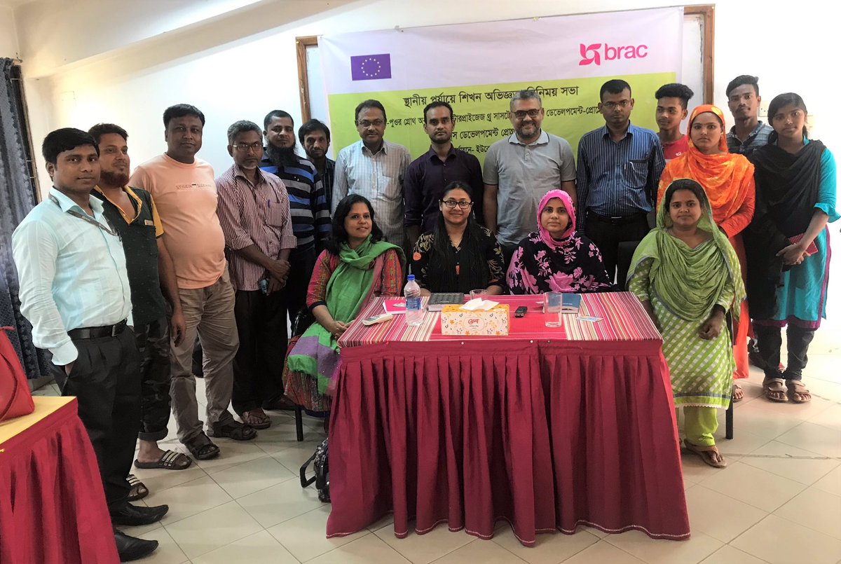 MoonHossain2014's tweet image. Successfully done with 5 Community Level Consultation at Dinajpur,Bogura,Cumilla,Jashore and Gazipur within One Month to include women and persons with disabilities in Light Engineering Sector 😁 @BRACworld #inclusion #LightEngineering