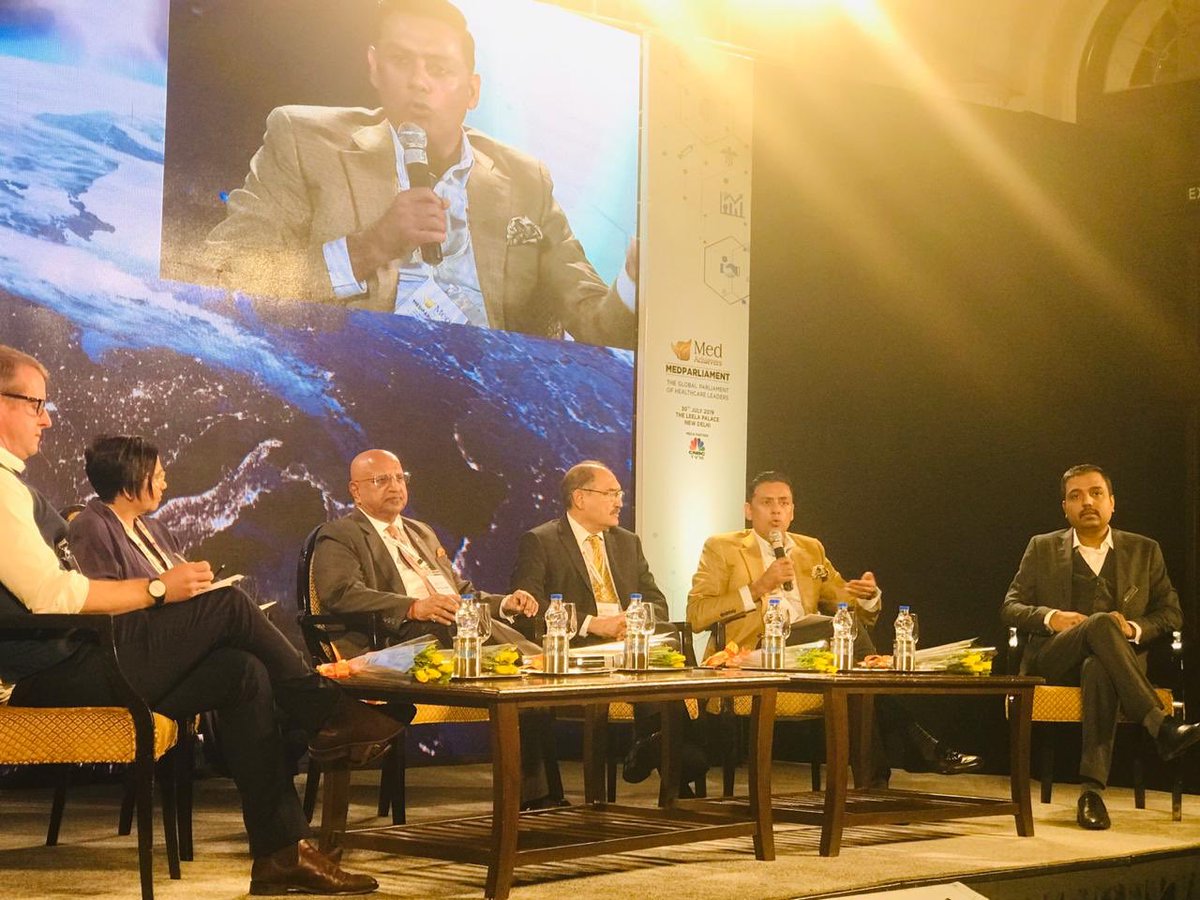 Paras_Health's tweet photo. Medachievers has created a panel which actually discusses about Transactions. 
Questions affecting the patient and user group should be asked for creating value to all stakeholders people into Global Transactions.
#ParasHospitals #MedAchievers @drdnagar https://t.co/v7bxqdDsAg