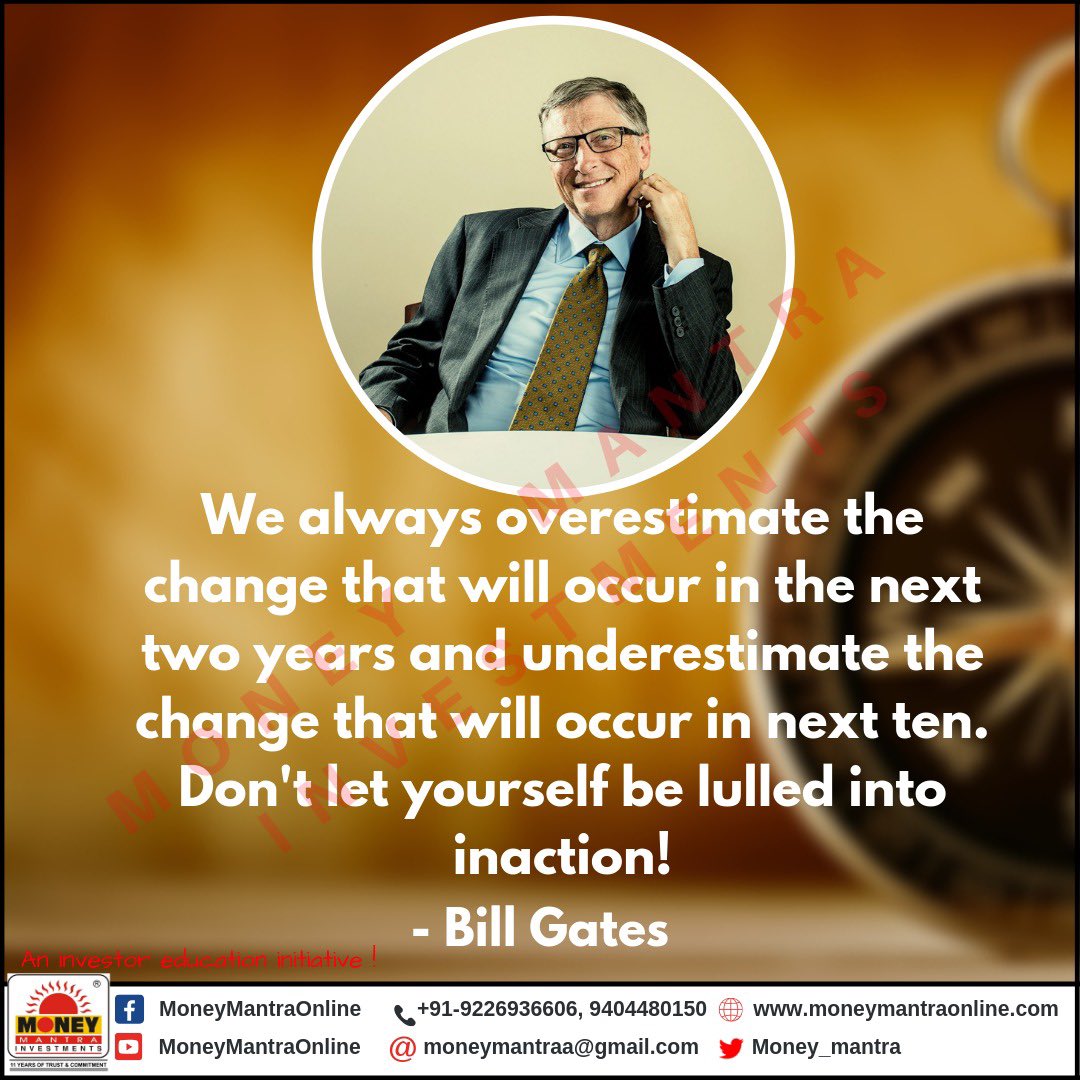 money_mantra's tweet image. many are thinking negative about market for few days. But this this a short term thinking and conservative mentality. A smart investor always thinks of long term! Stay invested and keep investing especially through market lows. 
#investments #mutualfunds #marketlow #market #mmi