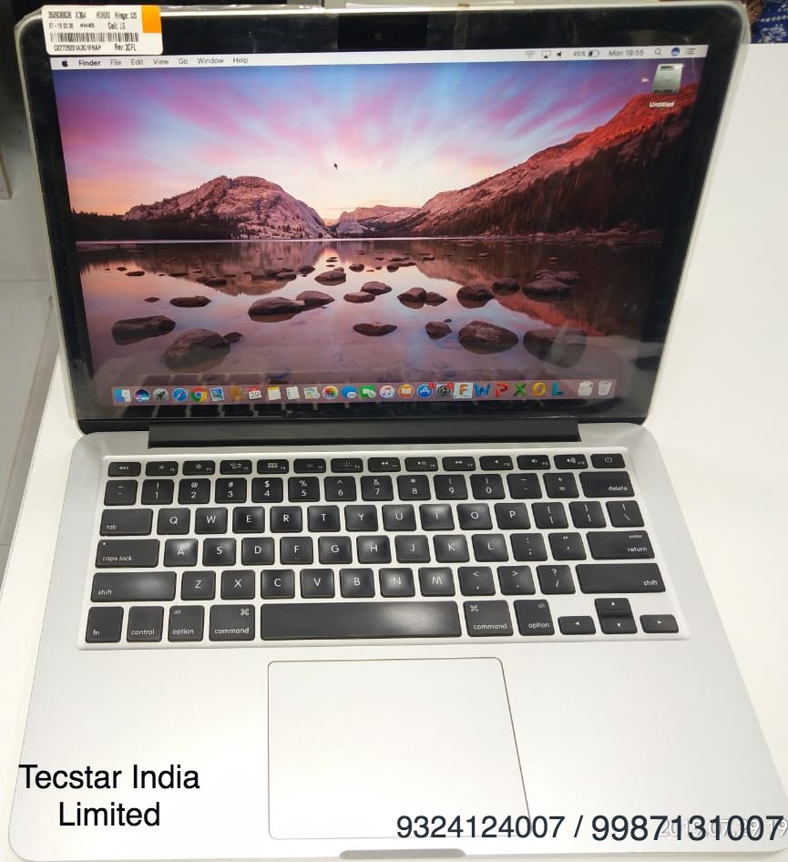 RebeccaTecstar's tweet photo. Apple Mac Book Pro 13”Retina Display
Price-65,000
Technical Specification:
2.7 GHz Intel Core i5 Processor 
8 GB 1867 MHz DDR3 RAM 
251 GB Flash storage 
Intel IRIS Pro 6100 1536 MB Graphics
Contact Numbe:9324124007 / 9987131007
#macbook#retina#tecstar#screen#electronics#editing https://t.co/Fdvo9GsVxh