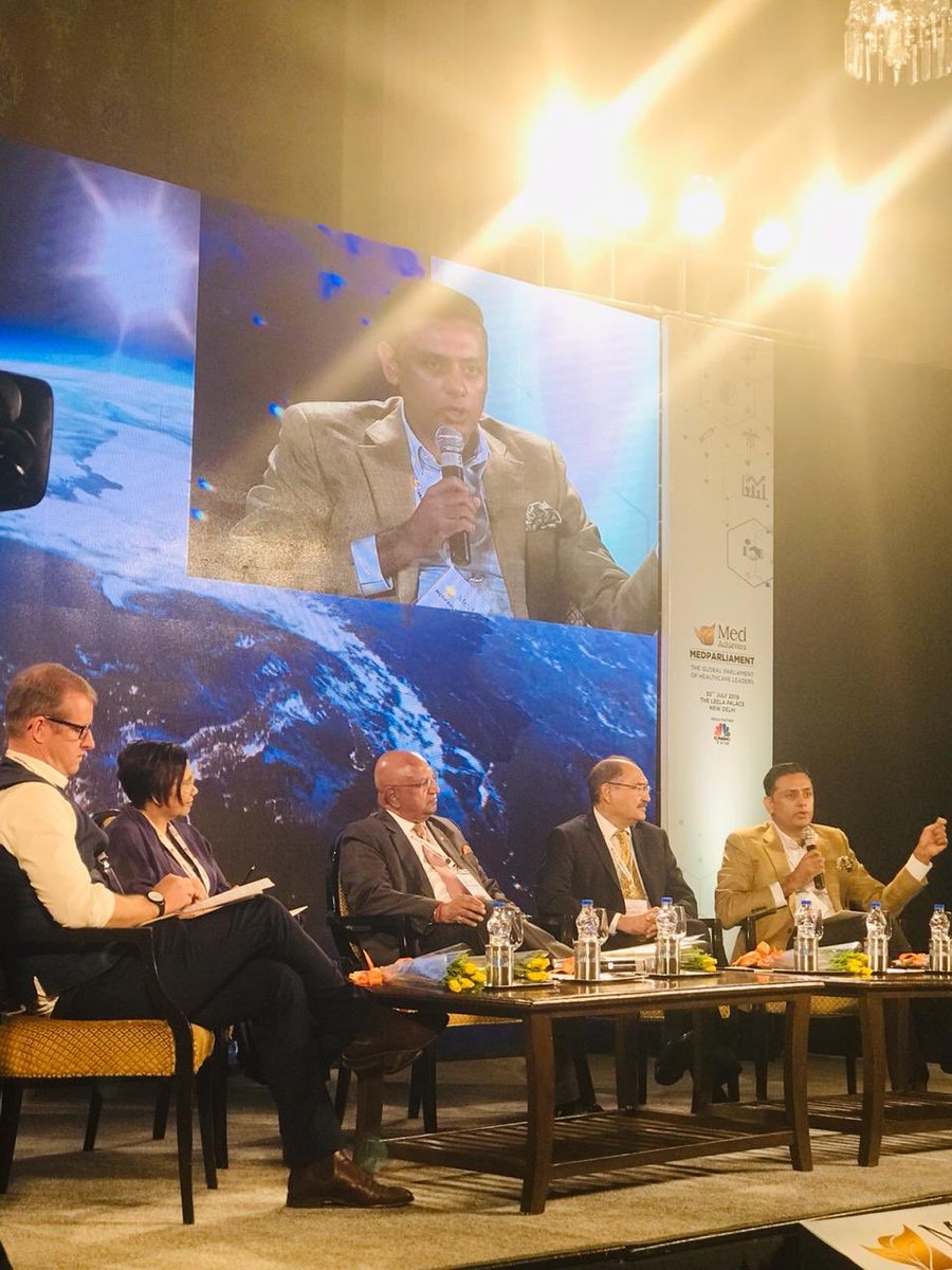 Paras_Health's tweet photo. At Paras Healthcare, it’s our motto- Affordability and Accesibility. People in India have the ability to pay for the healthcare services, an opportunity foreign stakeholders should look at- @drdnagar 
#ParasHealthcare #ParasHospitals #MedAchievers #HealthcareForAll https://t.co/12Af2fyON1
