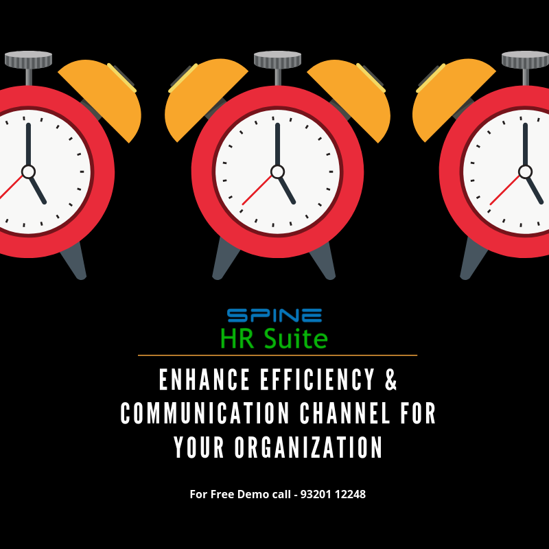 spinetechit's tweet image. Effective communications help to establish clear expectations to all workforce within your organization. Spine HR Suite helps to setup customized goals for employees, Timely communication and New Policy Implementations easily. 
Call now for free demo on 9320112248
#SpineHRMS #HR