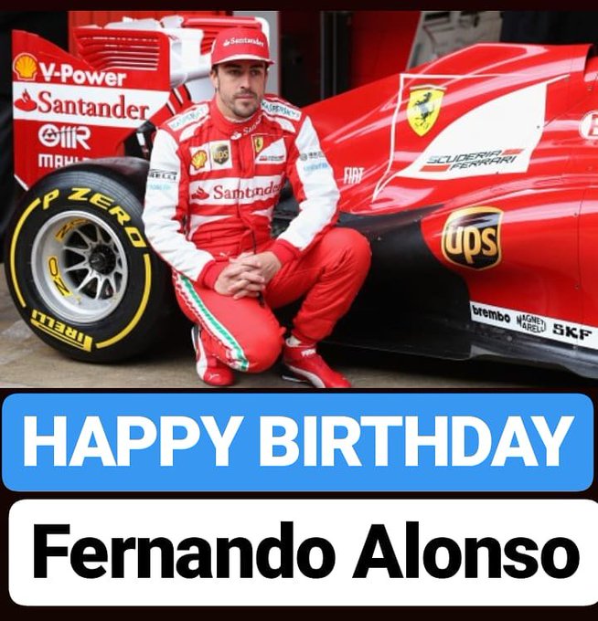 Fernando Alonso’s Birthday Celebration | HappyBday.to